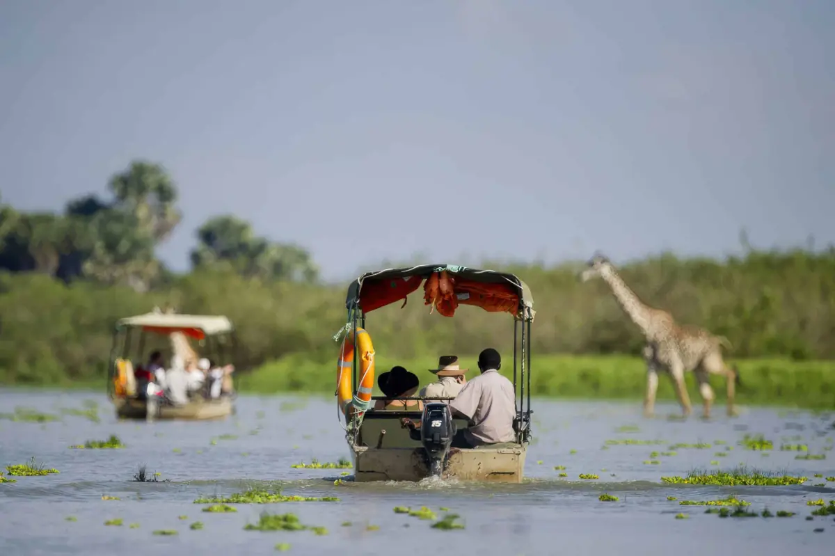 Nyerere — Boat safaris on the Rufiji and enormous, empty wilderness.